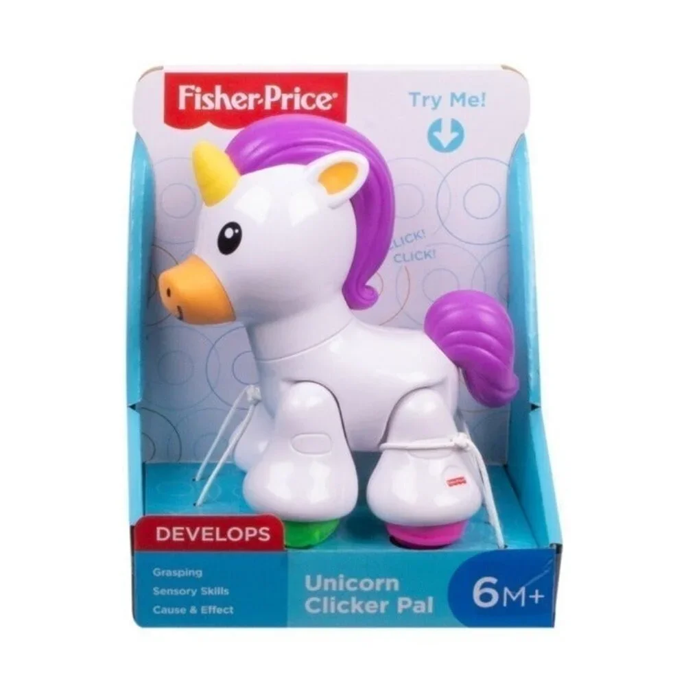 Unicorn Clicker Pal Toy Baby Toddler
